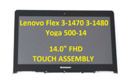 5D10K42173 Lenovo Flex 3-14 14" FHD LED LCD Touch Screen Digitizer Assembly Frame