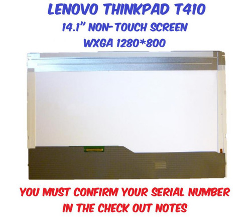 Laptop Lcd Screen For Lenovo 42t0728 14.1" Wxga Lp141wx5(tl)(p3)
