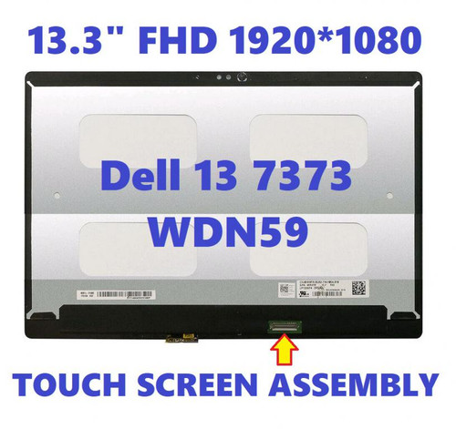 13.3" LCD Screen Touch Assembly Dell Inspiron 13 7373 7370 FHD NV1333FHM N54