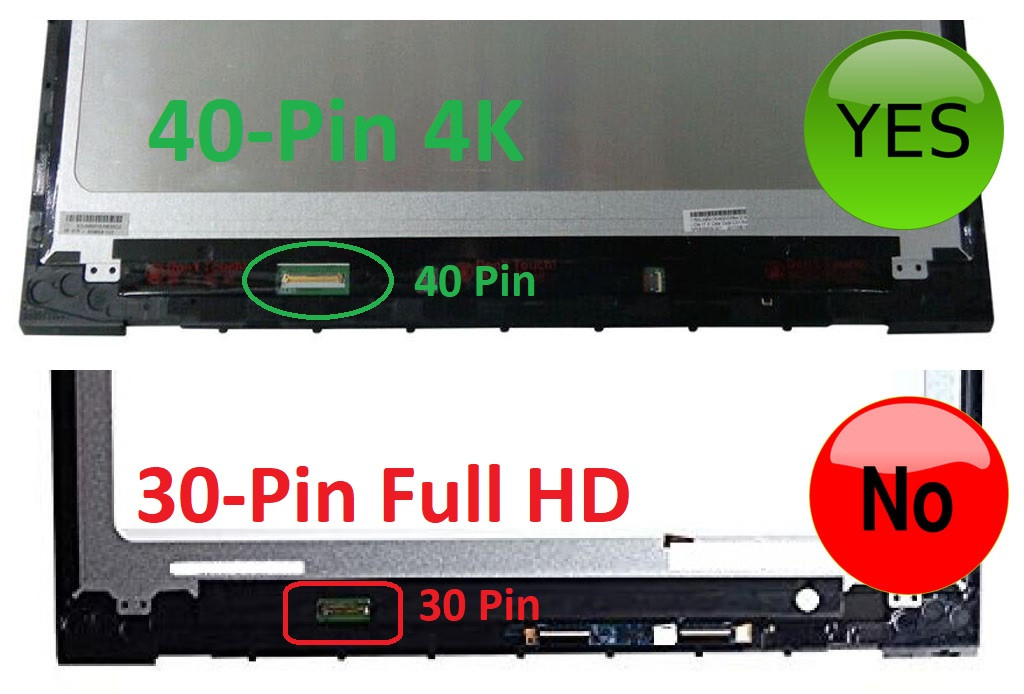 HP ENVY 17-AE LCD Screen Bezel 17.3" 4K UHD 935939-001 Non Touch Screen