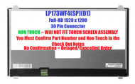 17.3" FHD LED LCD Screen LP173WF4-SPD1 FOR Asus GL771JM ROG G751JY LGD046C