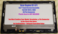 15.6" FHD LCD Screen Touch Digitizer Assembly B156HAN01.2 Acer Aspire R7-571 571G 1920x1080