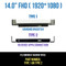 B140HAN03.2 14" FHD Glossy Wide View 30 Pin eDP 300nit NTSC 72% No brackets LCD Module