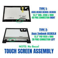 13.3" QHD+ LCD Touch Screen Assembly Display ASUS ZenBook UX303UB UX303L 3200X1800