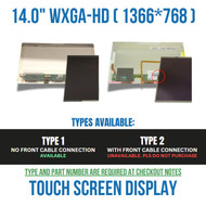 New Screen REPLACEMENT LTN140AT19-301 HD 1366x768 Glossy LCD LED Display