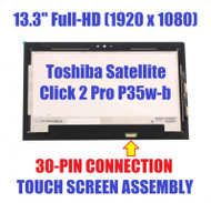 13.3" FHD Laptop LCD Touch Screen Assembly Toshiba Satellite P35W Laptop