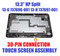 HP Split 765844-001 13.3" LCD LED Touch Screen Glass Digitizer Assembly Bezel