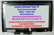 13.3" Lenovo IdeaPad Yoga 13 20175 LCD Touch Screen Digitizer Assembly Bezel