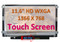 11.6" 1366x768 HD IPS LCD Touch Screen LP116WH8-SPC1