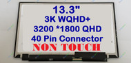 BLISSCOMPUTERS - New Genuine 13.3" QHD+ 3K (3200x1800) LCD Screen IPS LED Display Panel (Non-Touch) 815165-001 Fit HP Envy 13-D