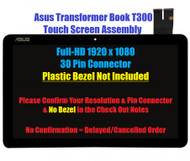 12.5" 1920X1080 Assembly Touch Screen REPLACEMENT Touch Digitizer Panel Glass LED LCD Display ASUS T300 Chi Transformer Book NO Bezel