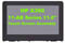 11.6" WXGA 1366x768 LED LCD Display Touch Screen Digitizer Assembly Bezel HP Stream x360 11-aa000nx 11-aa001ne 11-aa001nf 11-aa001ng 11-aa001np Touch Control Board