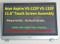 BLISSCOMPUERS 11.6" LCD Screen+ Touch Digitizer Glass Replacement for Acer Aspire V5-122P V5-122P-0857 MS2377 + Bezel