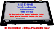 13.3" ASUS VivoBook S301 S301L S301LA S301LP Series HD LED LCD Display N133BGE-L41 Touch Screen Digitizer Assembly Bezel