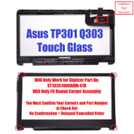 BLISSCOMPUERS 13.3 inch Replacement Touch Screen Digitizer Glass Panel + Bezel for ASUS Q303UA-BSI5T21
