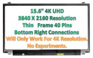 BLISSCOMPUTERS New Screen Replacement for LP156UD1(SP)(A2), 4K 3840x2160, Matte, LCD LED Display