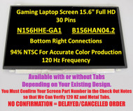 BLISSCOMPUTERS New Screen Replacement for HP Zbook 15 G3, 120Hz Upgrade, FHD 1920x1080, Matte, LCD LED Display