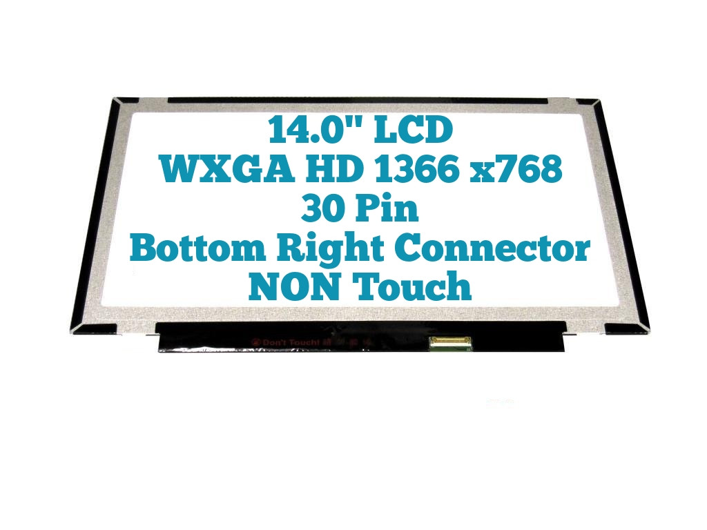 BLISSCOMPUTERS 14 inch 1366x768 EDP 30 Pin LCD LED Screen for LTN140AT37