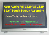 BLISSCOMPUTERS 11.6" LCD Touch Digitizer Screen Assembly for Acer Aspire V5-122P-0408 V5-122P-0880 (Max. Resolution:1366x768)