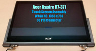 BLISSCOMPUTERS 13.3" LCD Display with Touch Screen B133HAT02.5 for Acer R3-371T (Only for 1920x1080)