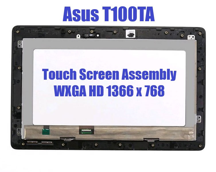 10.1" Touch Screen REPLACEMENT Kit Digitizer Glass LCD Display ASUS T100-CHI-C1-BK  Transformer Book