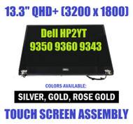 LCD Touch Screen REPLACEMENT Dell XPS 13 9350 9360 C40PK 0C40PK TopFull Display Digitizer Assembly 13.3" QHD 3200x1800
