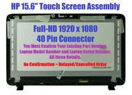 15.6" 15-P006AU 15-P012AX 15-P014AU 15-P007AU HP 15-P393NR 15-P099NR 15-P062TX 15-P044TX FHD LCD LED Touch Screen Digitizer Bezel Assembly