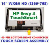 14" 1366x768 LCD LED Screen REPLACEMENT HP Envy 4-1115DX TouchSmart