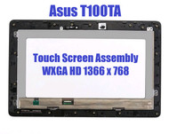 10.1" 1366x768 Touch Digitizer Panel Front Glass LED LCD Dsplay Screen REPLACEMENT Asus Transformer Book T100 Bezel