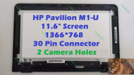 BLISSCOMPUTERS 11.6" Black Touch Screen Digitizer for HP Pavilion X360 11-U054TU 11-U053TU 11-u006tu (Only for Black Cable)