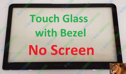 BLISSCOMPUTERS 15.6'' Touchscreen Digitizer Glass+Bezel for HP Envy X360 M6-w103dx M6-w104dx M6-w105dx