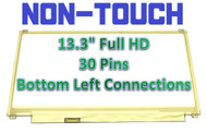 BLISSCOMPUTERS 13.3" 1920x1080 Full HD LED LCD Screen Replacement B133HAN02.7