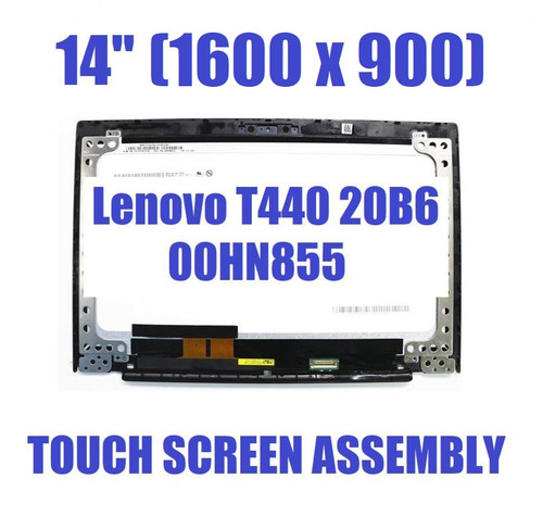 New Genuine 14" HD+ LCD Screen Display Touch Digitizer Bezel Frame Touch Control Board Assembly Lenovo ThinkPad FRU 00HM915 00HM914