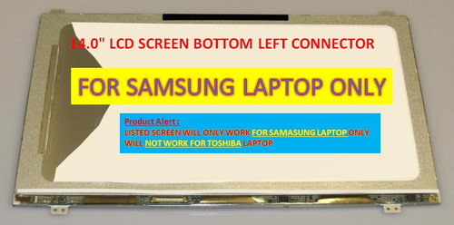 New 14.0" laptop LED LCD screen for Samsung NP-QX411-W01UB