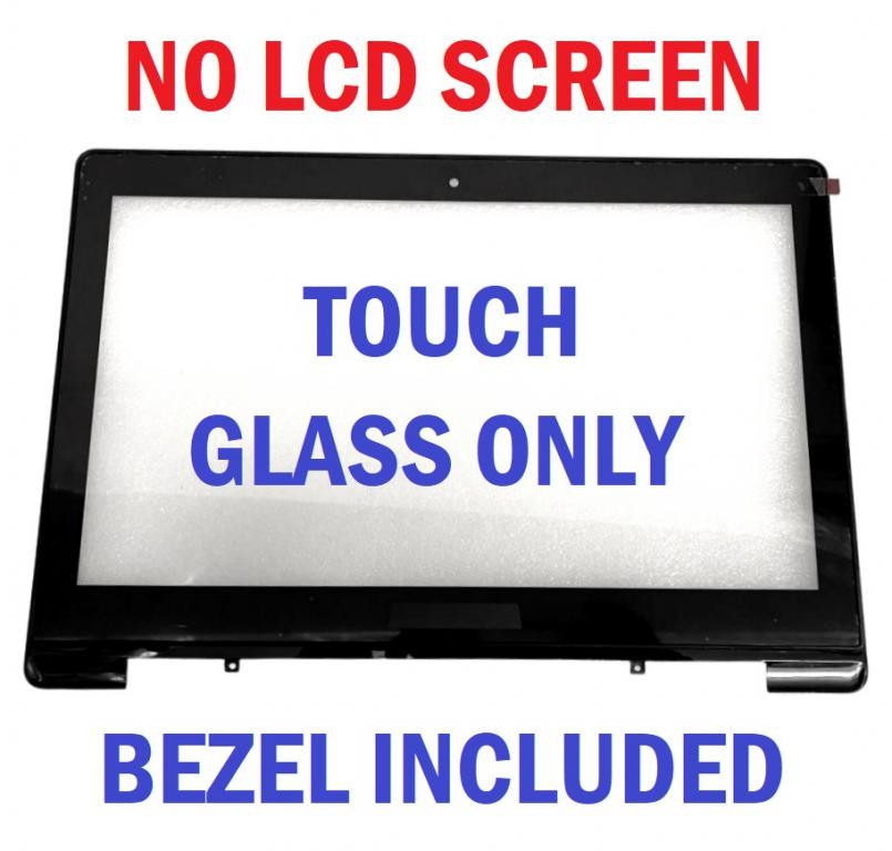 ASUS S301 S301L S301LA S301LP 13.3" Touch Screen Digitizer Glass Lens No  Bezel