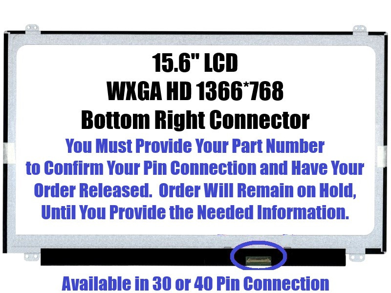 Acer Aspire M3-581T 15.6" WXGA HD ULTRA SLIM eDP 30 Pin LCD LED Screen
