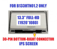 13.3" LED LCD Screen For Samsung Chromebook 2 XE503C32 B133HTN01.2 WUXGA FHD
