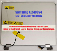 BA96-07083A Samsung LCD Complete Assembly (silver) for XE513C24-K01US Chromebook