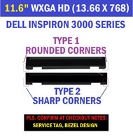 11.6"Dell Inspiron 11 3157 LCD Screen+Touch Digitizer Assembly HN116WXA 040TMJ