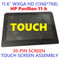 11.6" Touch screen Digitizer Glass Panel Bezel Board HP Pavilion X360 310 G2