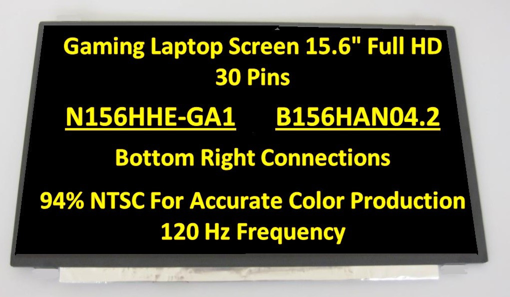 New 120Hz G-Sync 15.6" FHD LCD Screen MSI GE63VR 7RF