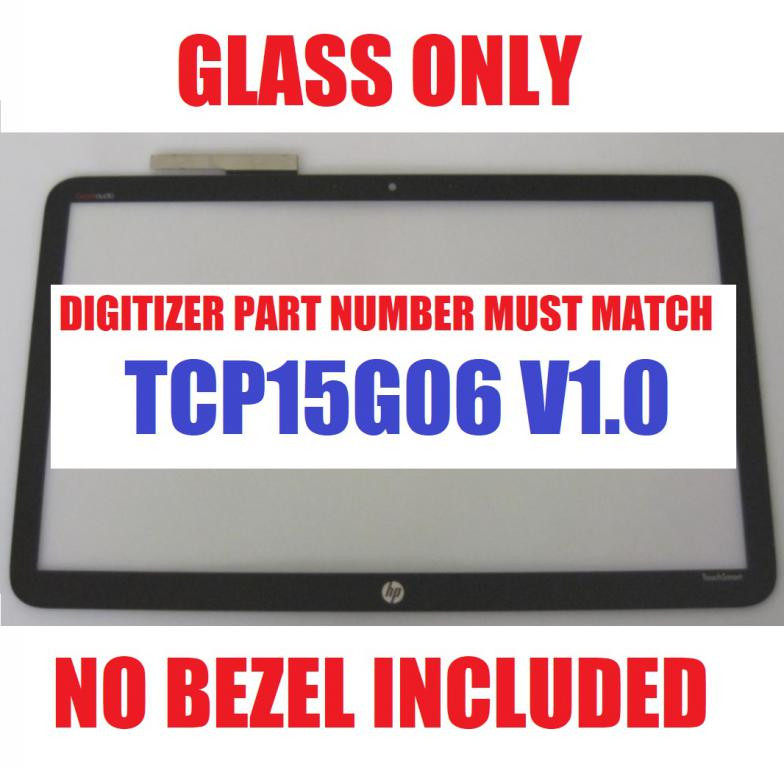HP Envy Touchsmart 15-J116TX 15-J119WM Laptop Touch Screen Front Glass Digitizer 