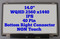 Gigabyte Aero 14Wv7-BK4 LCD LED Replacement Panel 14" WQXGA QHD IPS Screen New