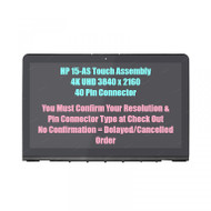 15.6" UHD 4K 3840X2160 LCD Display IPS LED Touch Screen with Assembly HP Envy X360 15-AS151NR