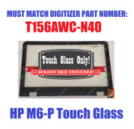 HP New 15.6" Touch Glass Digitizer Envy M6-P M6-P013DX M6-P014DX M6-P114DX Digitizer Glass Frame only Display LCD not Included
