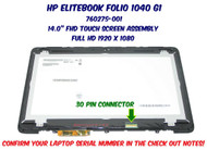 14" FHD LCD Touch Screen Assembly HP Folio 1040 G1 B140HAN01.3