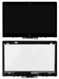 Lenovo New 14" QHD 2560x1440 LCD Screen LED Touch Bezel Assembly Thinkpad Yoga 460 FRU 01AW134