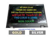 13.3" FHD 1920x1080 LCD Display LED Screen with Cover and Cable Complete Upper Half Part Full Assembly 928482-001 Non Touch HP Envy 13 BV