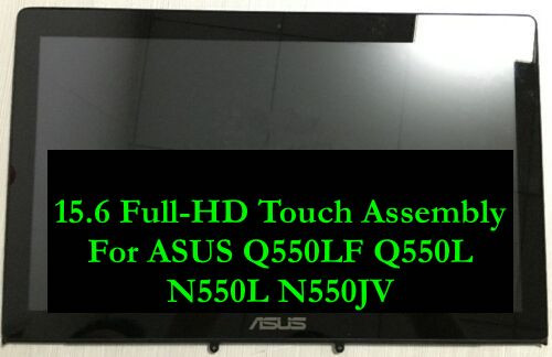 15.6" FHD 1920x1080 IPS LCD Display LED Touch Screen with Bezel Assembly for Asus Vivobook Q501L Q501LA