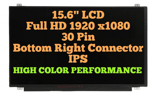 New Generic LCD Display FITS - HP ProBook 650 G4 4HY10UT 4HY10UT#ABA 15.6 FHD WUXGA 1080P eDP Slim LED IPS Screen (Substitute Only) Non-Touch